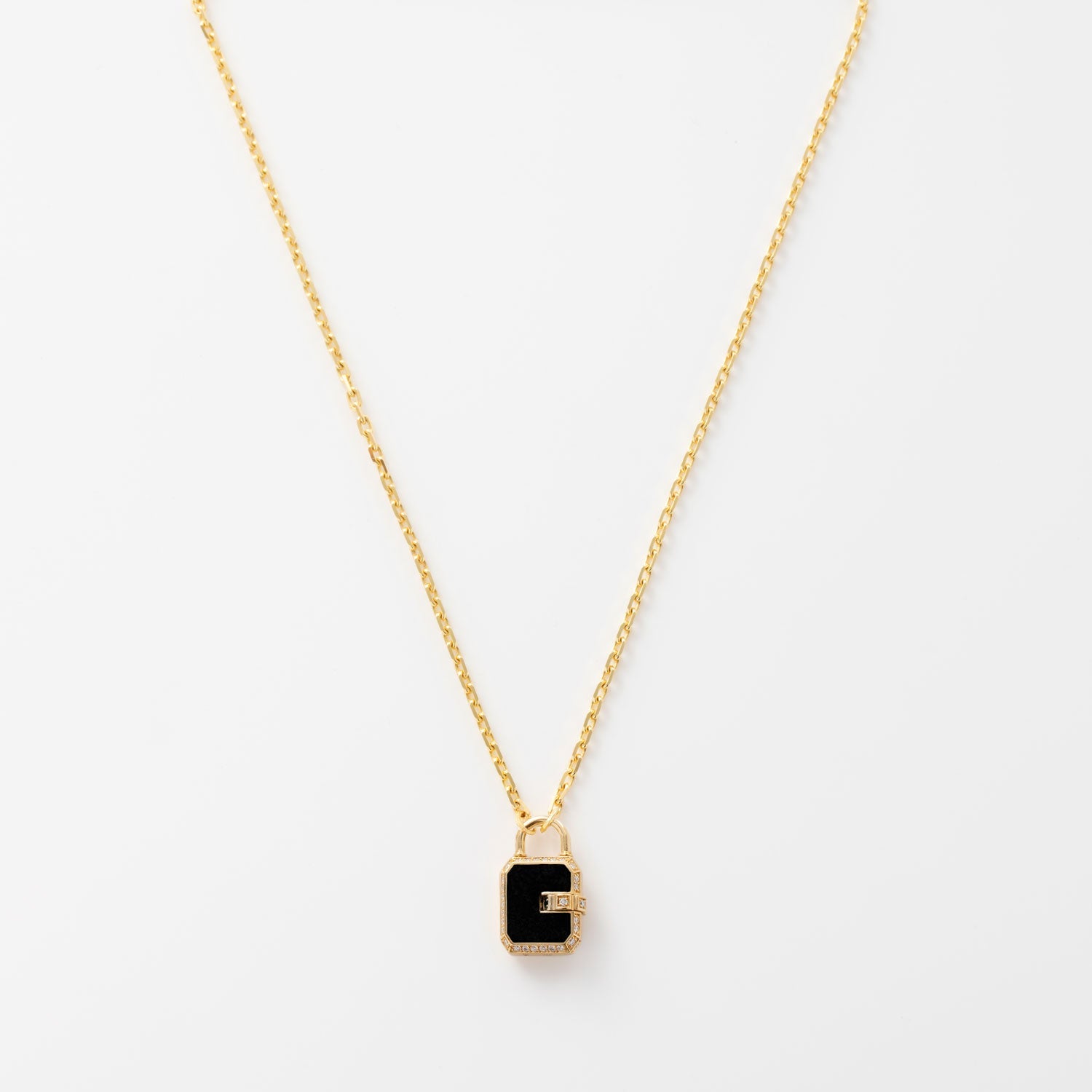 Mini Padlock Pave