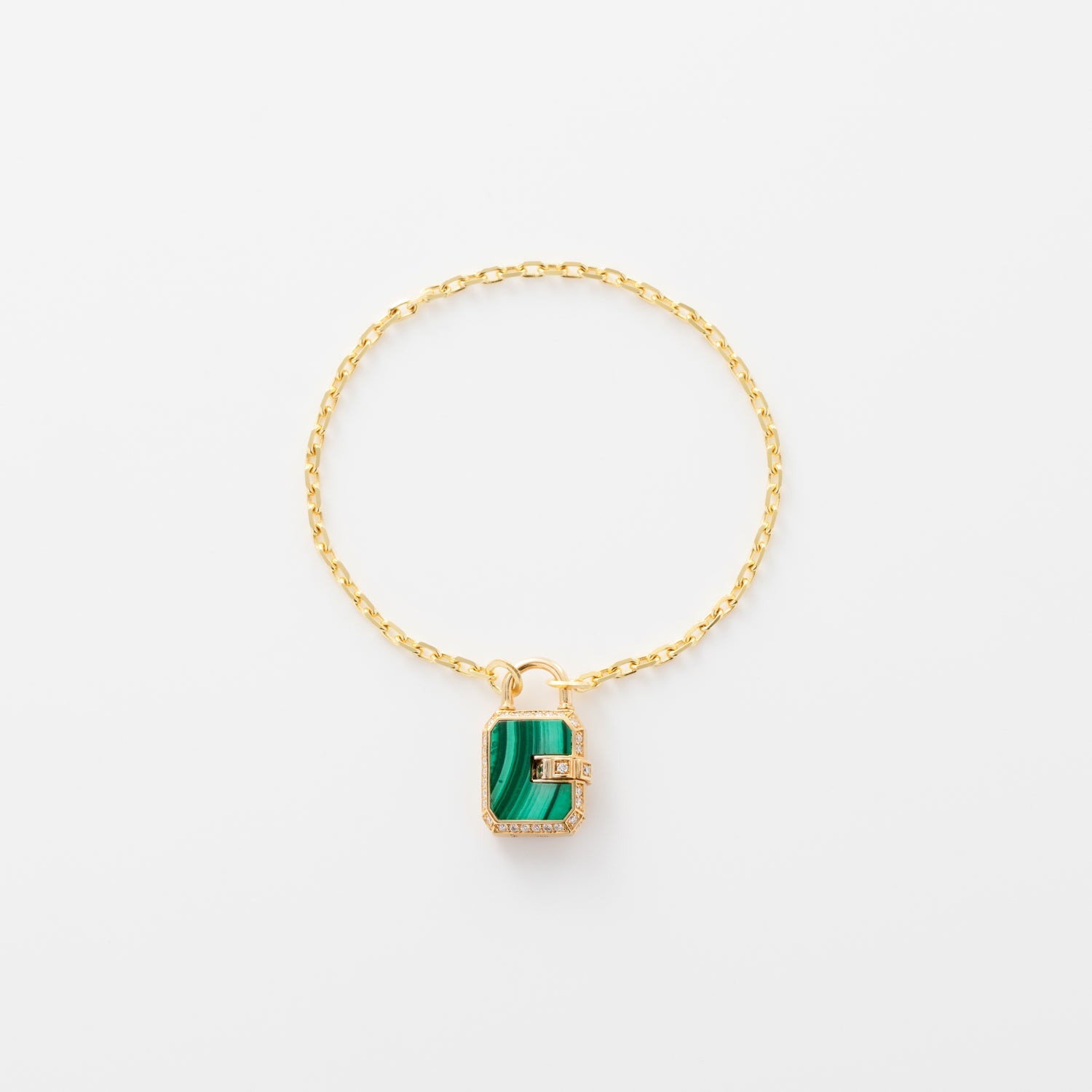 Mini Padlock Pave