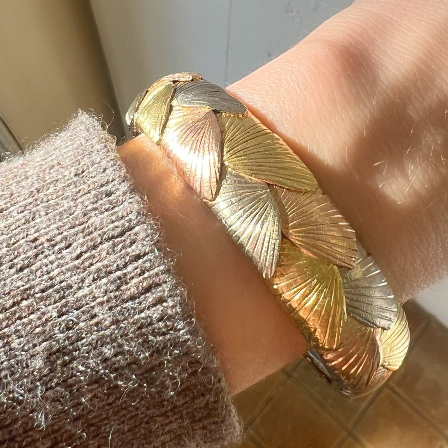 Buckeye Rising Wings Cuff