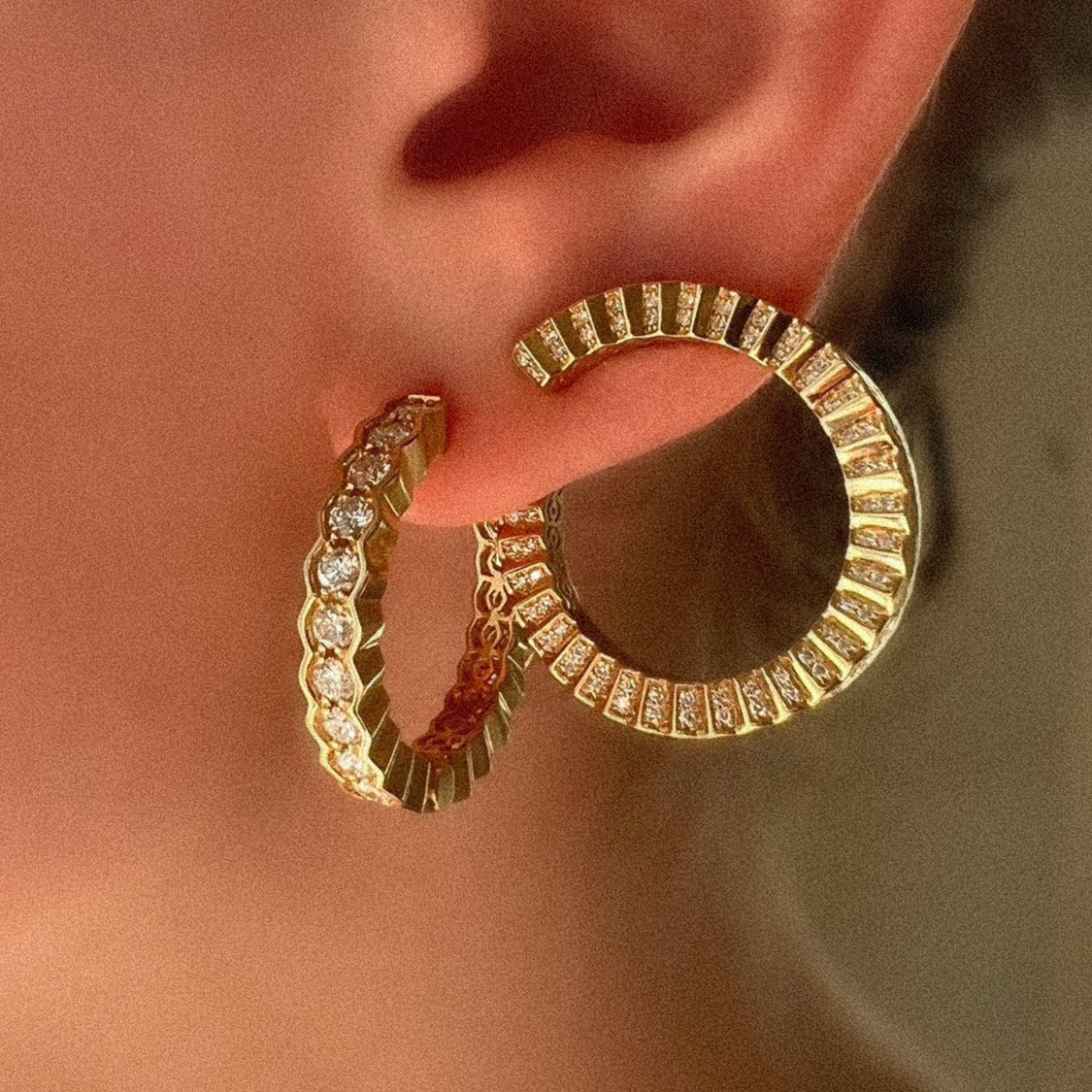 Honeycomb Earrings