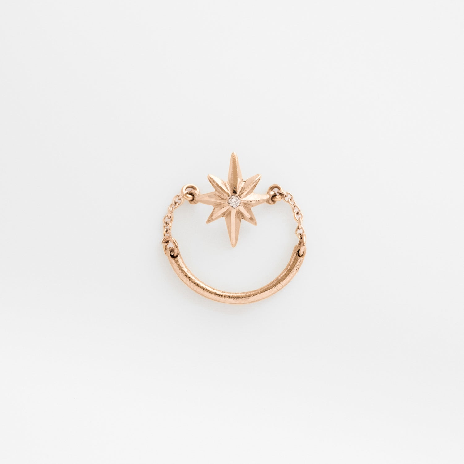 Baby Star Chain Ring