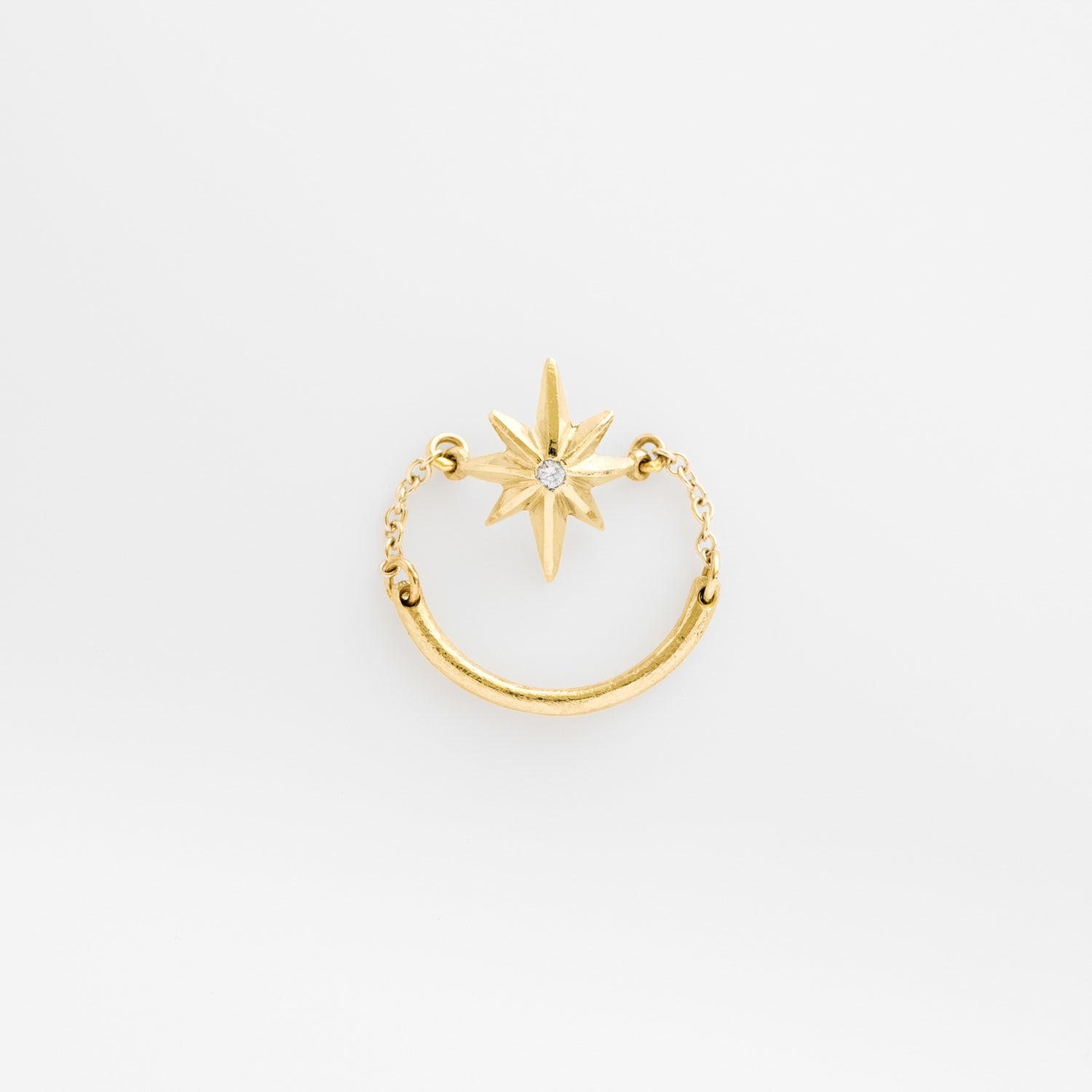 Baby Star Chain Ring