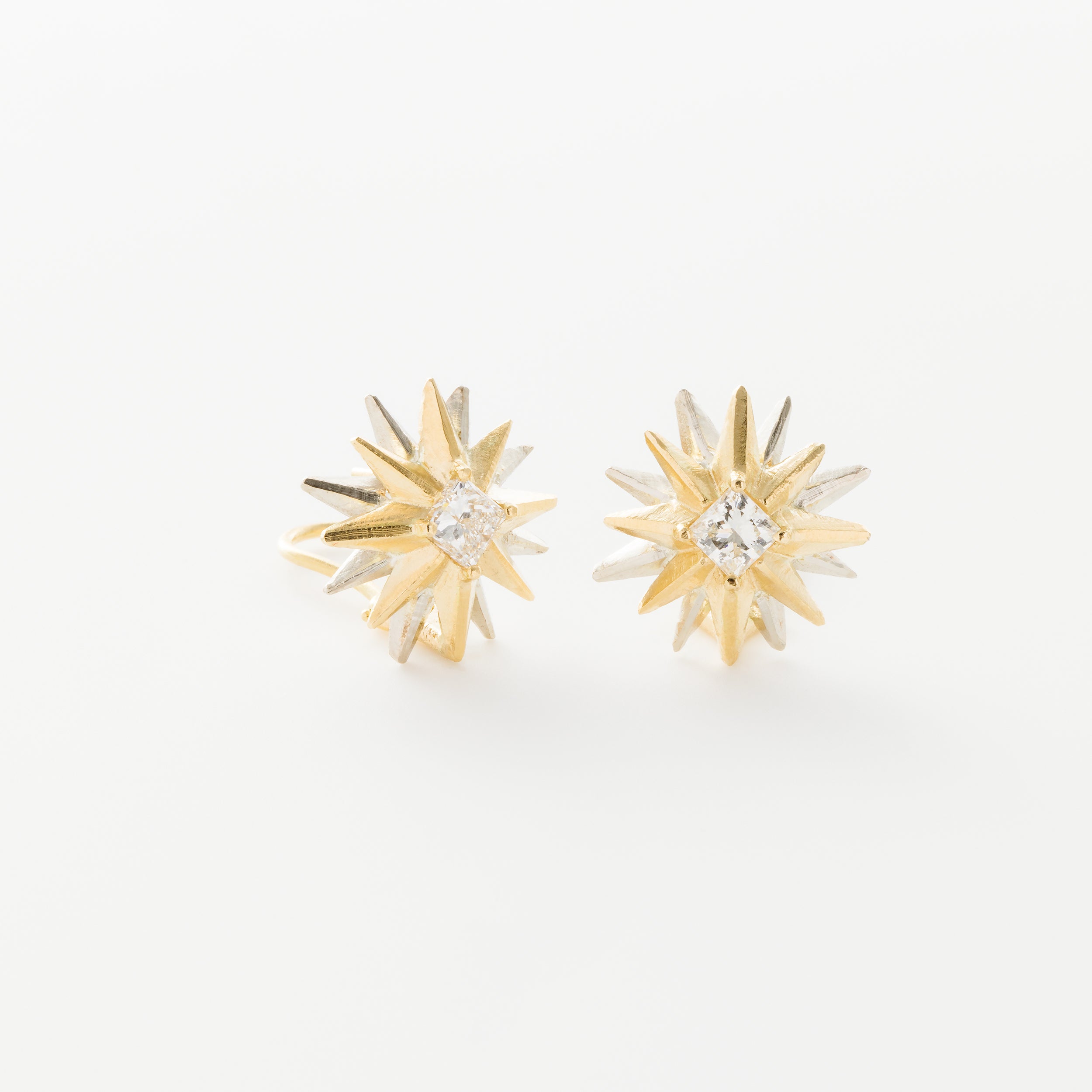 Exploding Star Earrings