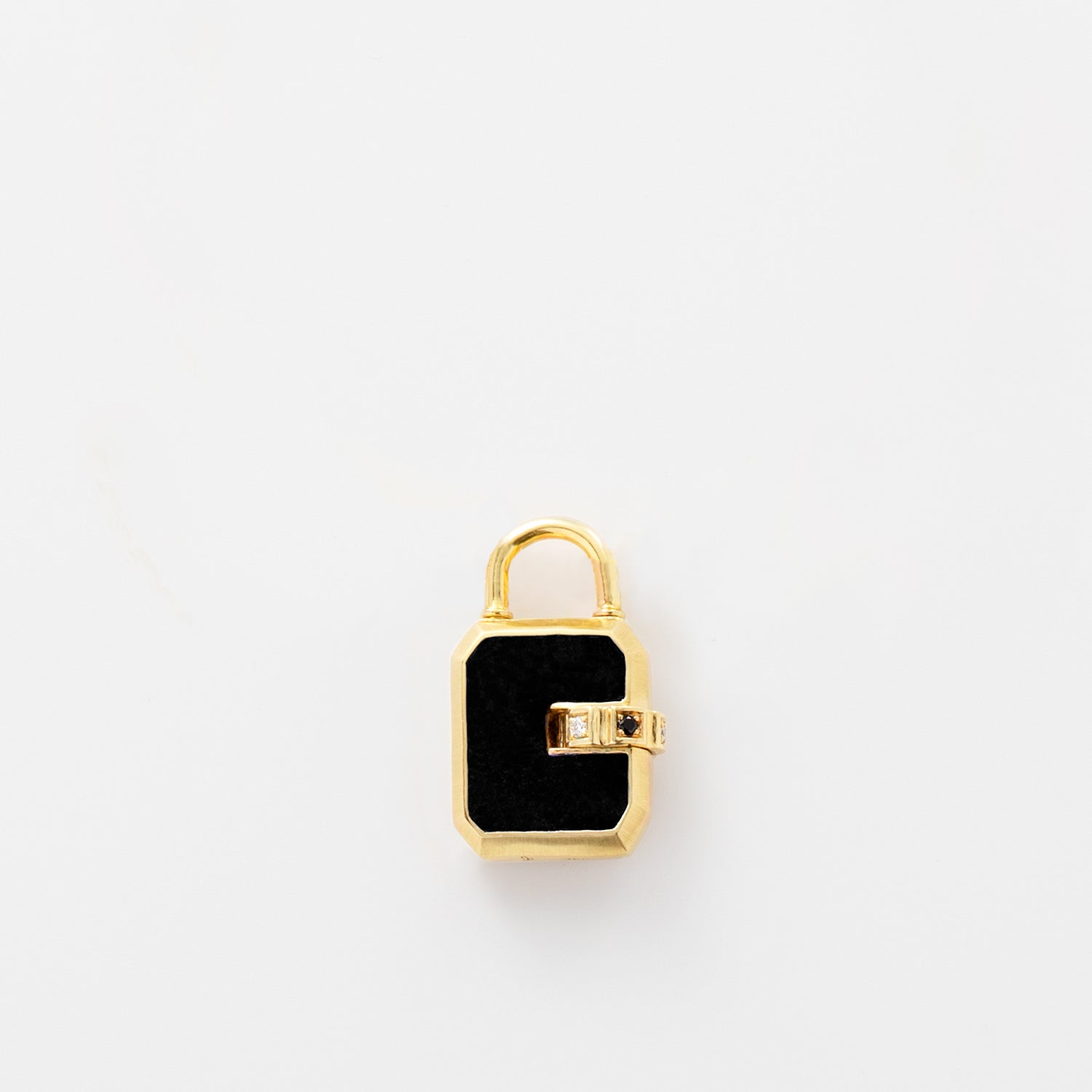 Mini Padlock Onyx