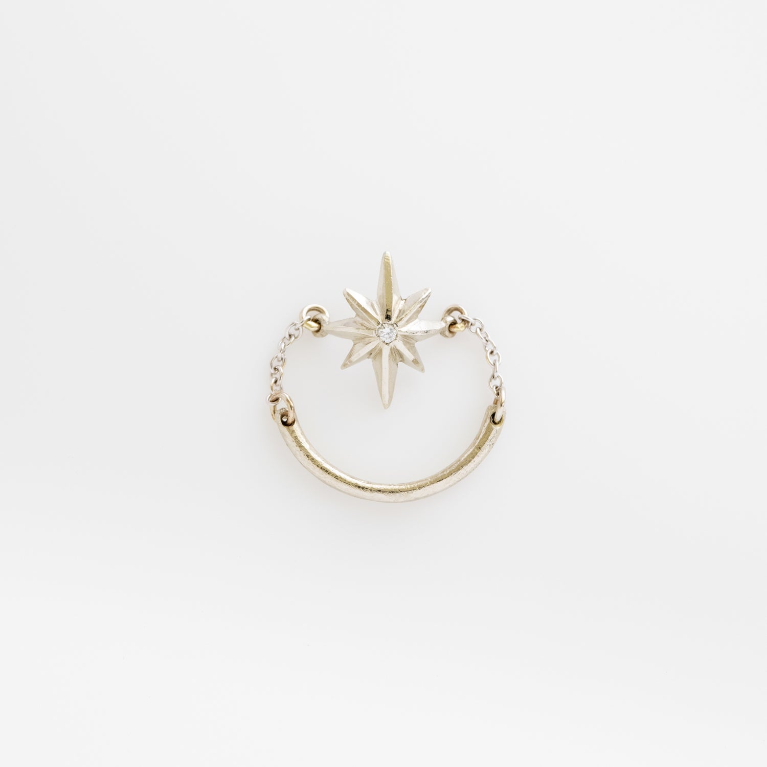 Baby Star Chain Ring